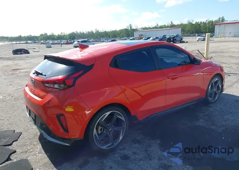 2021 Hyundai Veloster Turbo from USA, damaged, VIN KMHTH6AB5MU032400